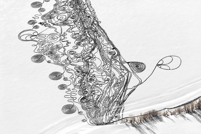Illustration for article titled Art That's Made with Snow and Ice